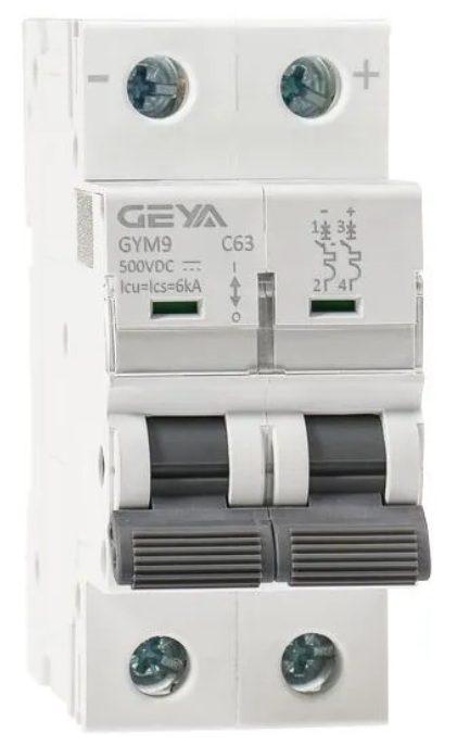 DC Breaker 2 Polos 25A